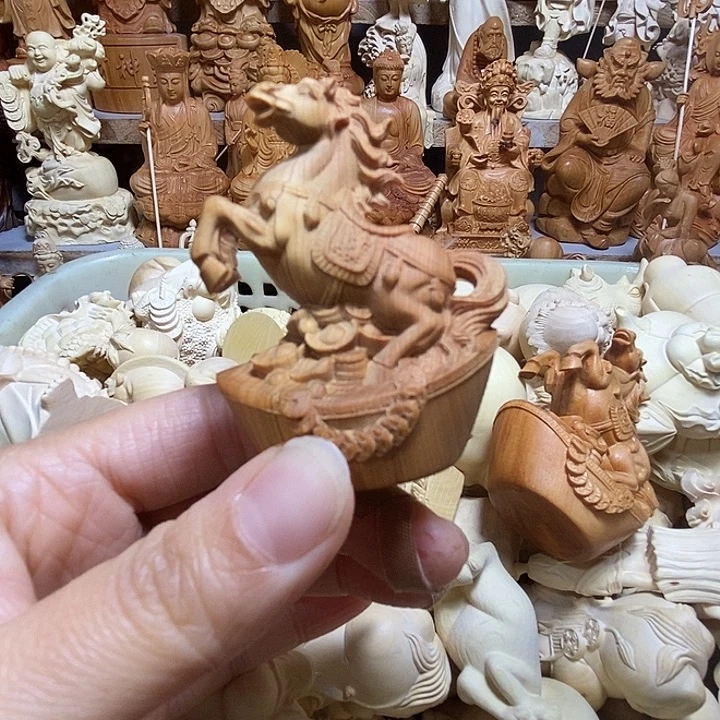 柏木（崖柏）元宝马 带色差