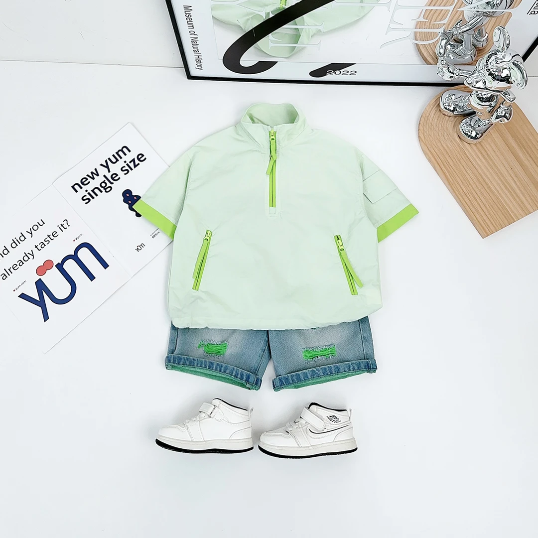 儿童薄款外套夏装男童夏季上衣2025新款潮 DF25052 悠悠童话童装