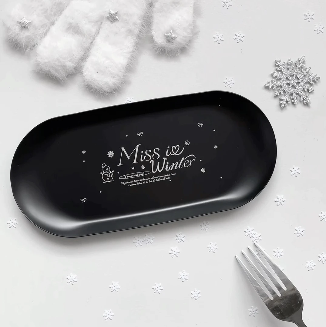 【托盘】原创ins冬日托盘·Miss is winter