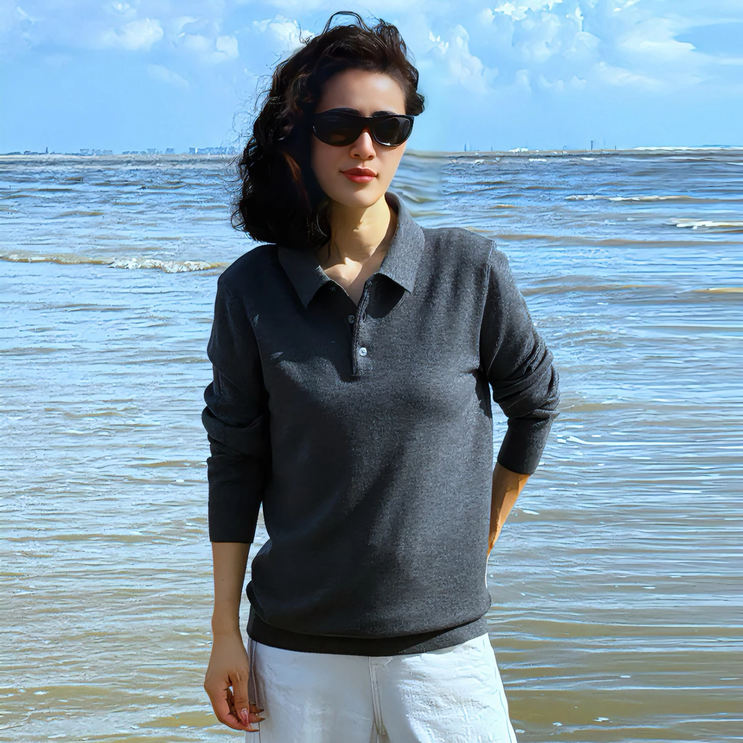 男装【极简百搭 轻商务质感】舒适亲肤纯色套头羊毛针织衫8199