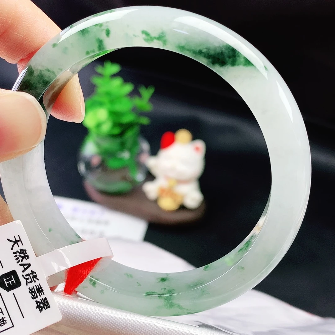 未镶嵌手镯翡翠56圈