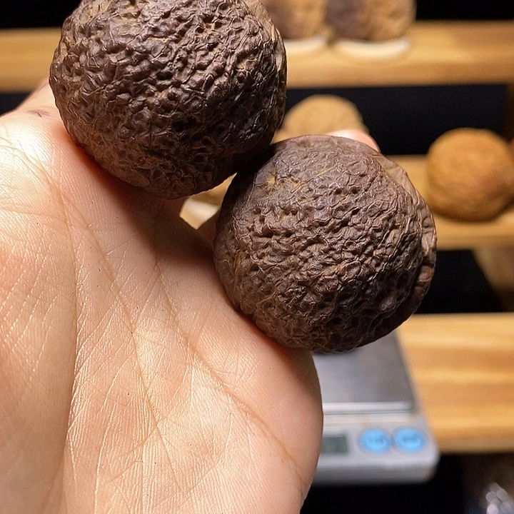 吊坠文玩核桃花好月圆38