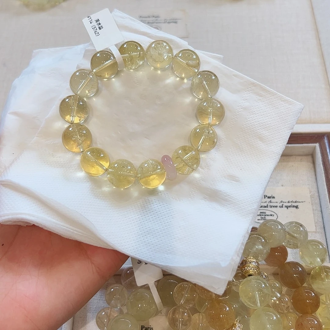 水晶手链未镶嵌K*48小时鉴赏