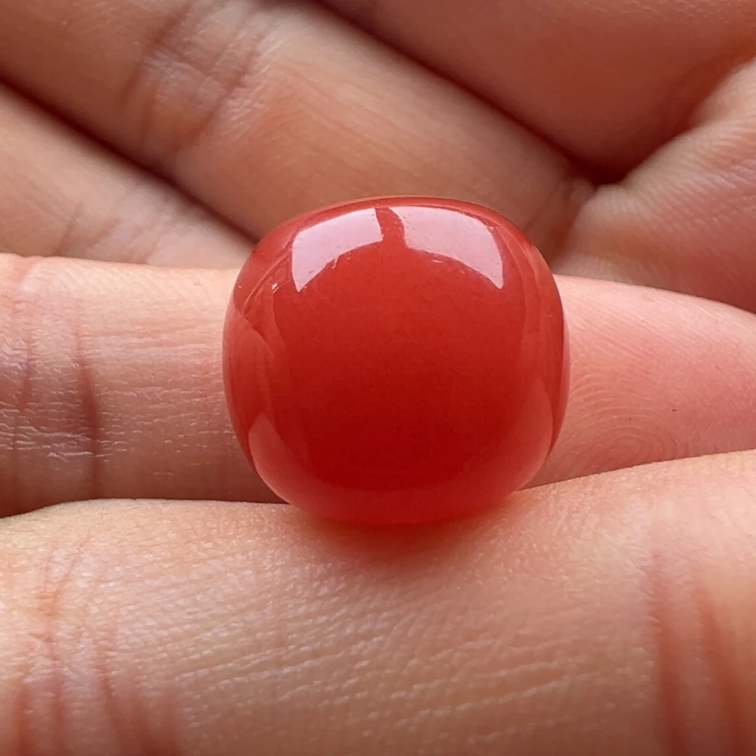 南红玛瑙老型14.3x13.2未镶嵌