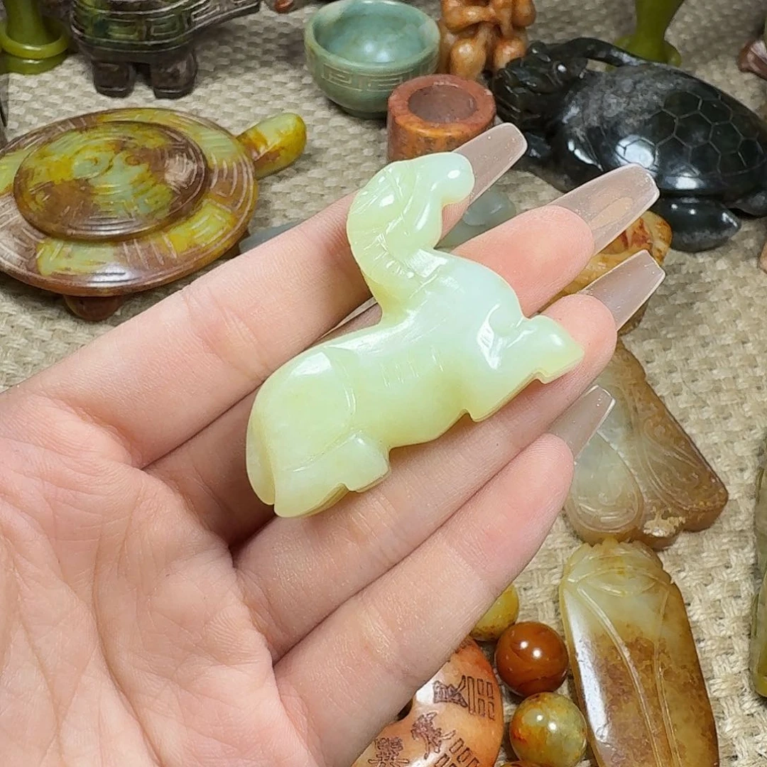 白玉菩提吊坠挂件