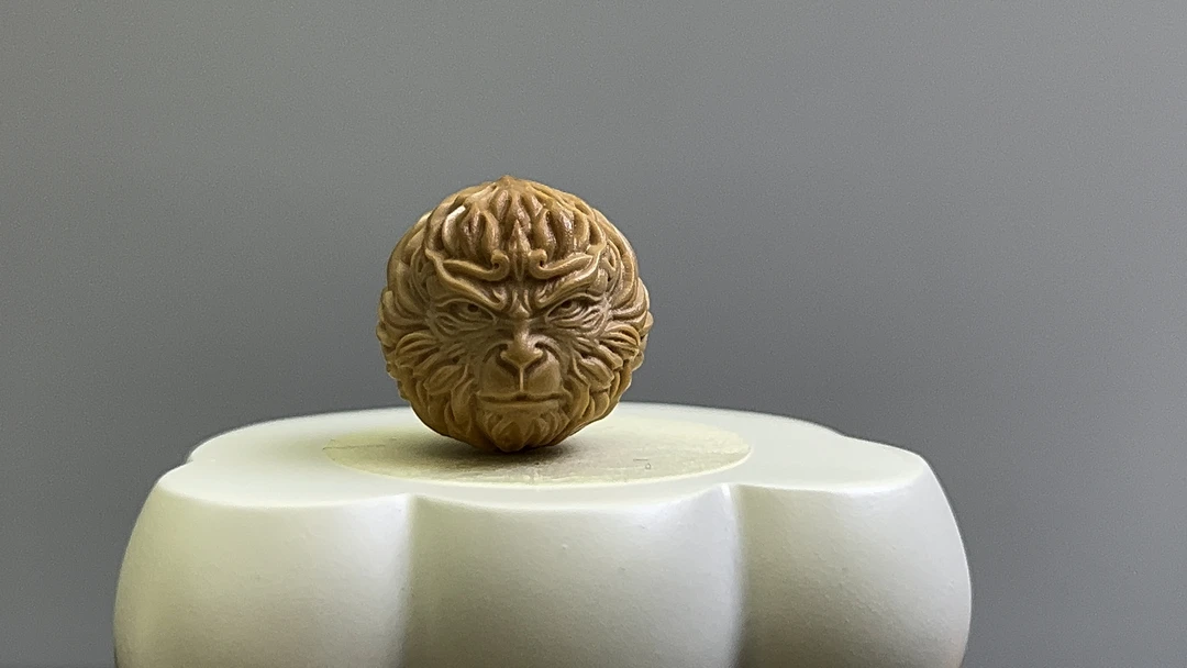 【仟仟】猴头核桃雕刻单颗精工手工雕刻手串配饰