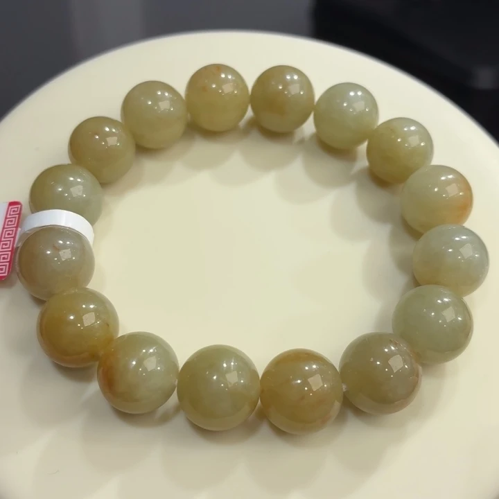未镶嵌手链翡翠冰胶黄翡卡12