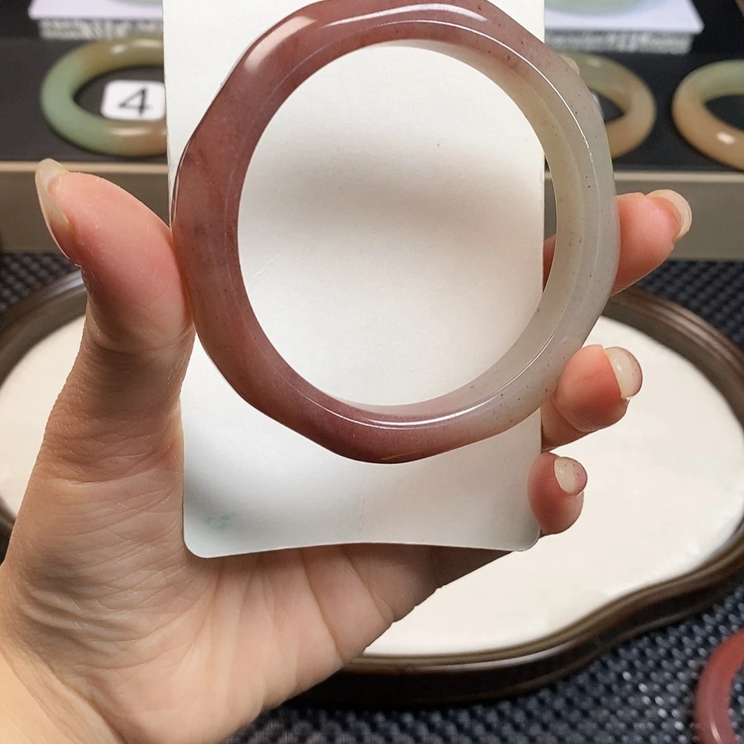 石英质玉（金丝玉）未镶嵌手镯