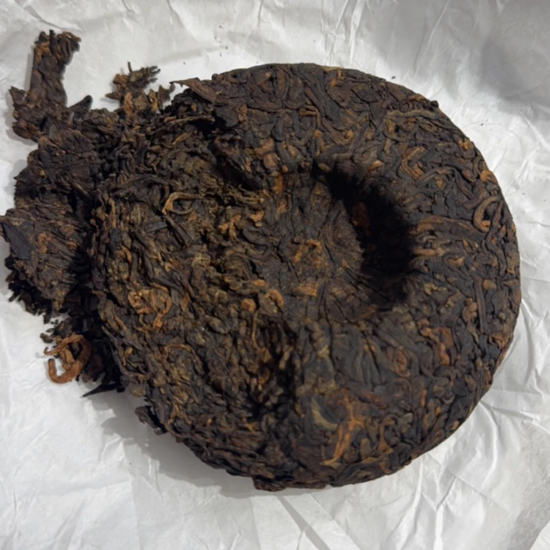 2021迷帝贡茶古熟茶，香甜柔糯