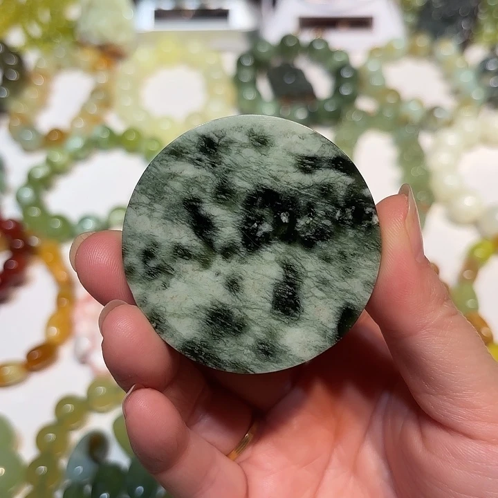 蛇纹石玉未镶嵌手串