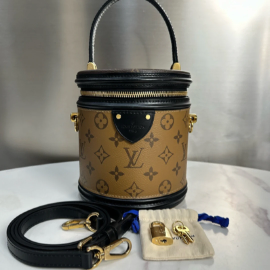 95新 LouisVuitton/路易威登 发财桶Cannes12428176