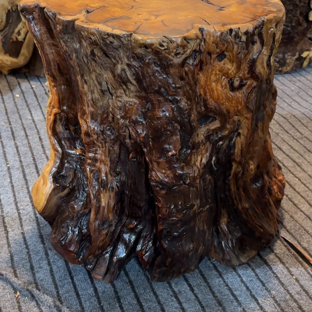 星***魂龙纹鸡心枣木手工艺品