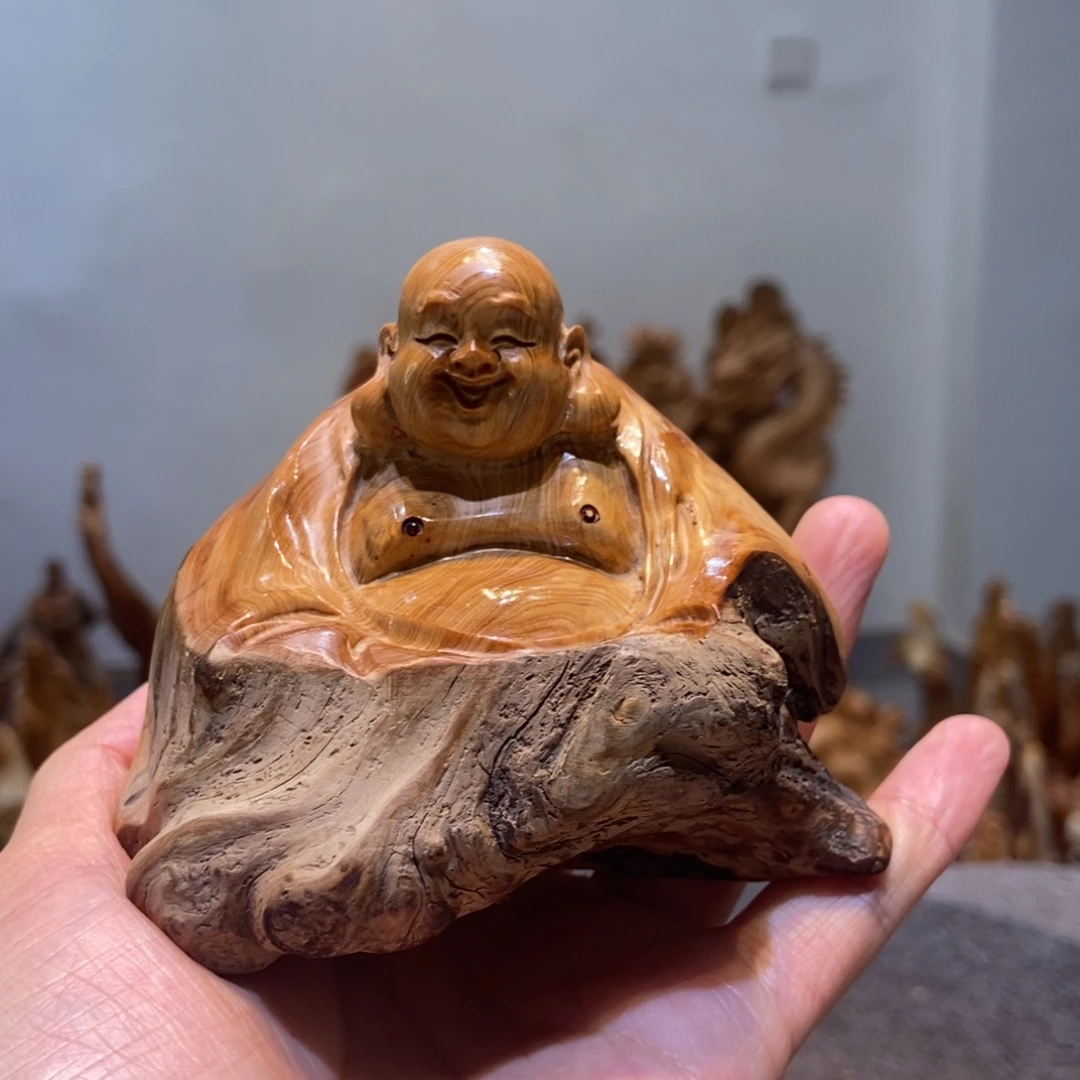 柏木（崖柏）太行崖柏根雕摆件