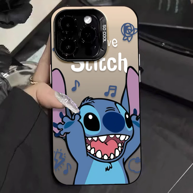 音乐史迪仔适用苹果16promax手机壳iPhone15创意14保护套17新款12