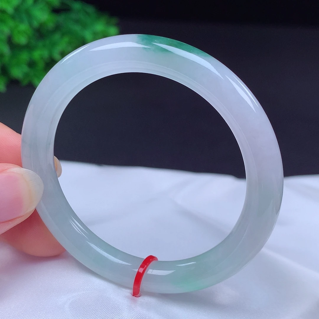 翡翠未镶嵌手镯52圈口688006