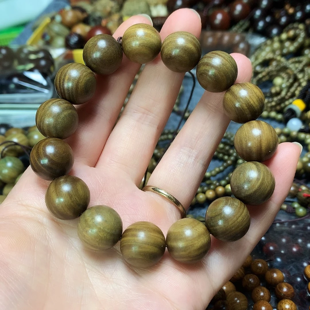 维腊木（绿檀）手串/手链大*