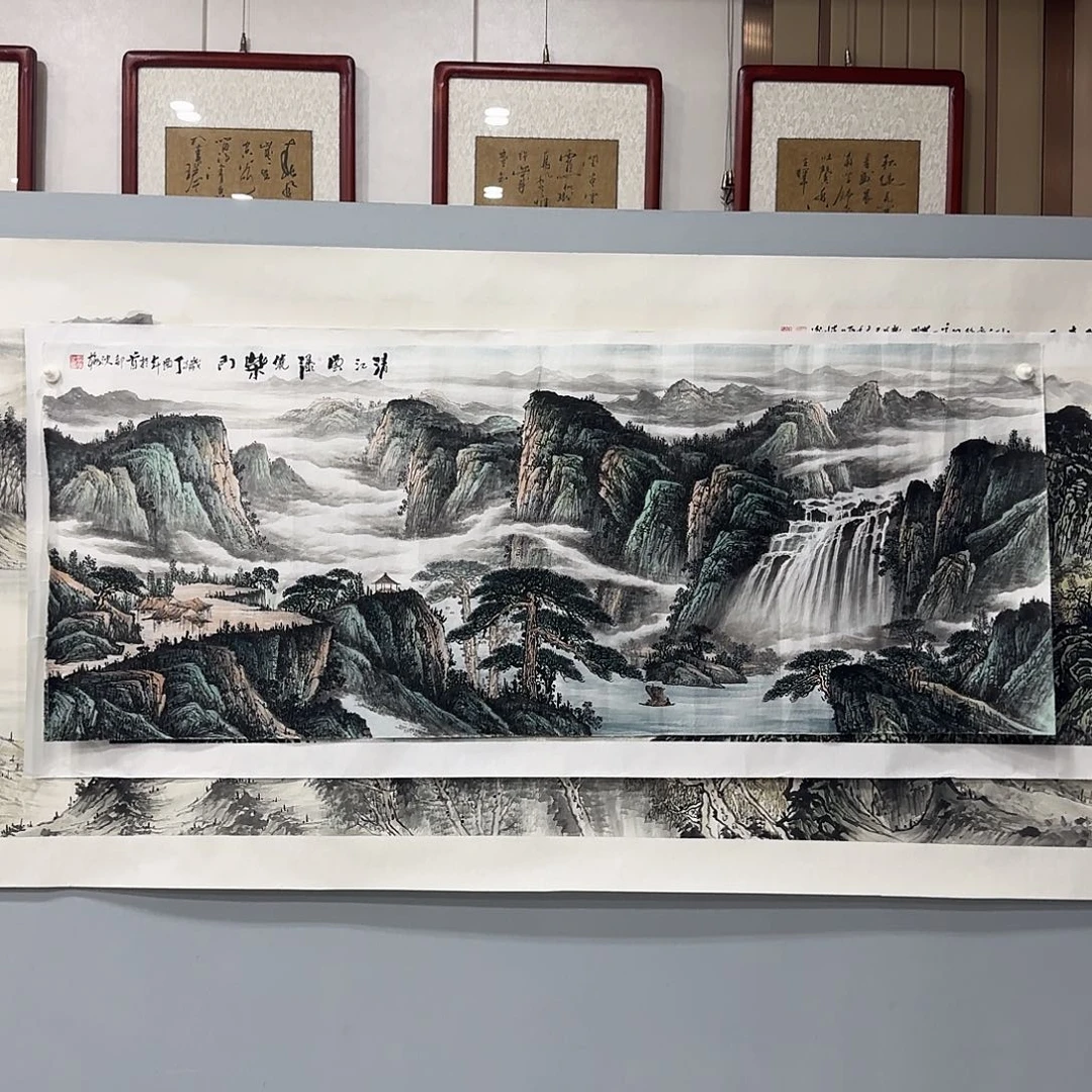 国画浪****8国画作品多次入选