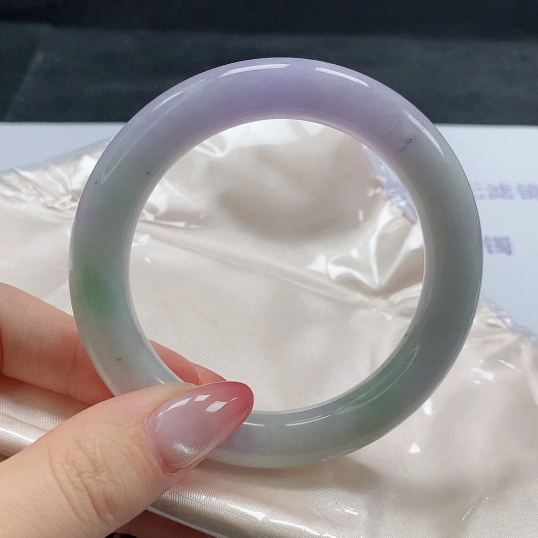 【闪购商品】翡翠手镯（圆镯）未镶嵌438号