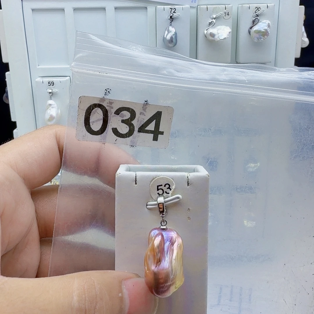 合金淡水珍珠颈饰