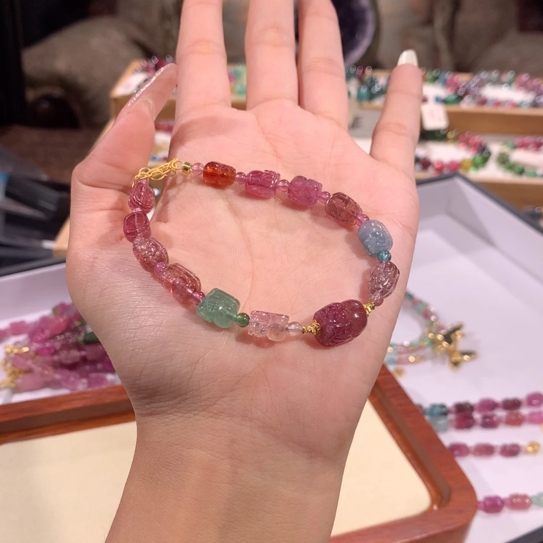 未镶嵌多样性发货其一碧玺