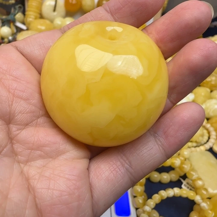 蜜蜡未镶嵌颈饰天然蜜蜡