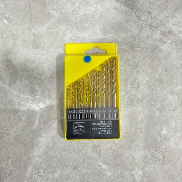 【小辉专属】13件麻花钻钻头套装高速钢不锈钢转头木工金属电