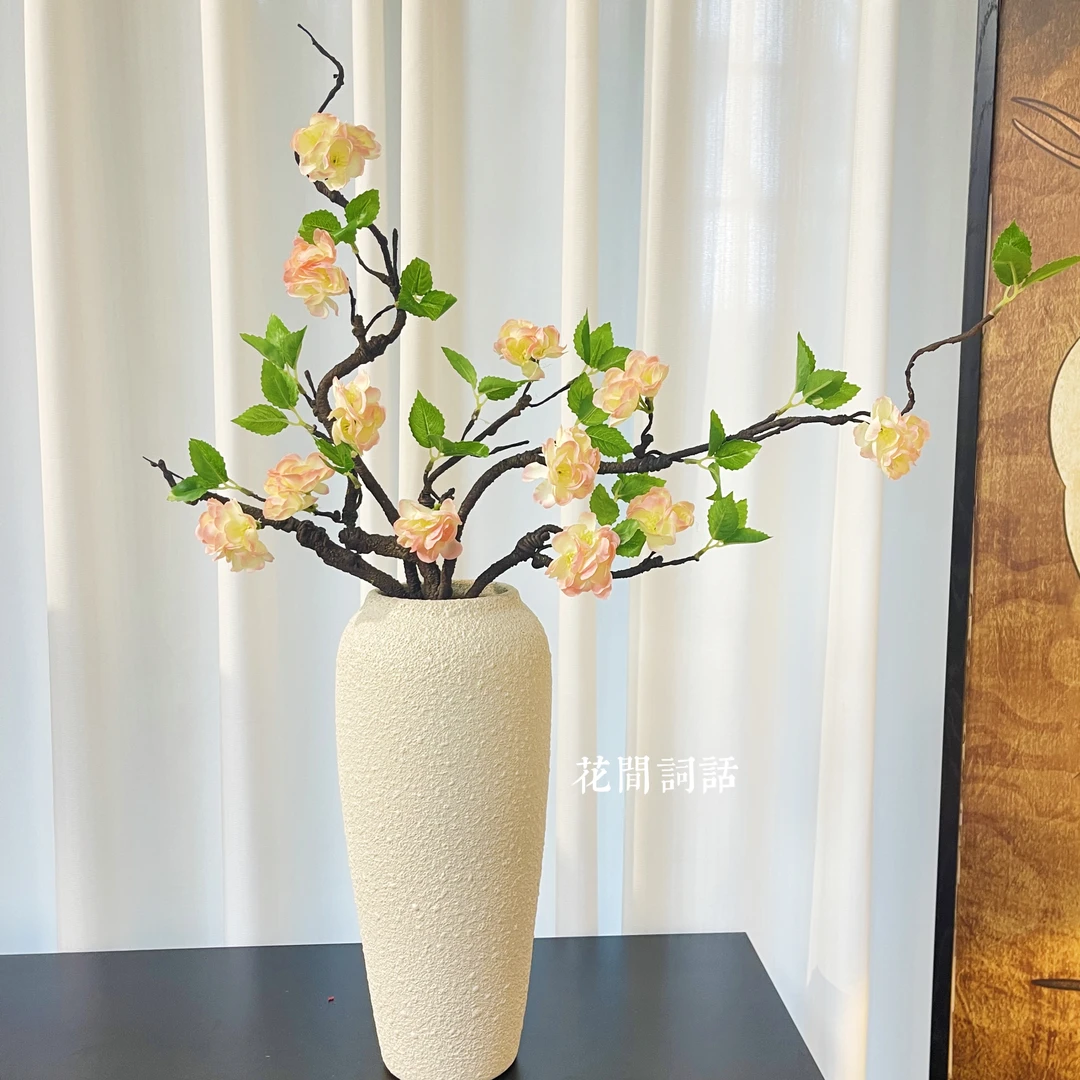 【梅花】可造型仿真梅花发泡枝中式欧式家居装饰插花假花