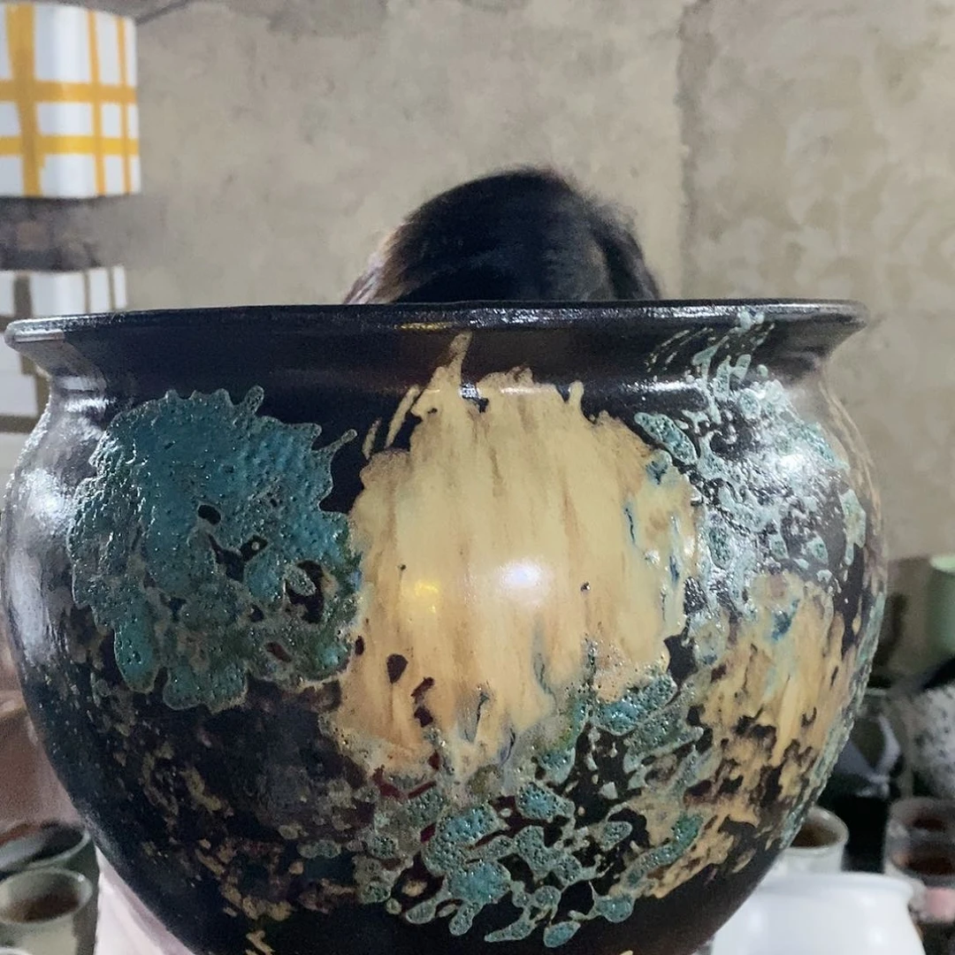紫砂花盆正品30/25