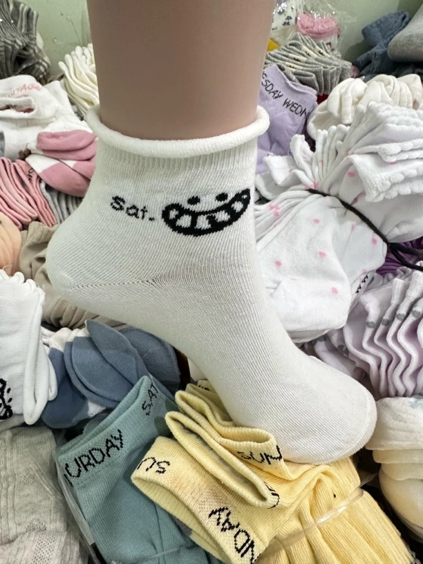 纯棉袜男袜女袜童袜以直播间过款为主