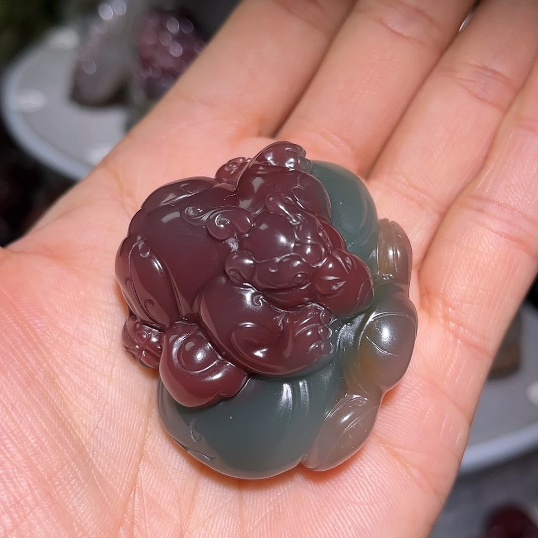 无***山玛瑙/玉髓未镶嵌颈饰