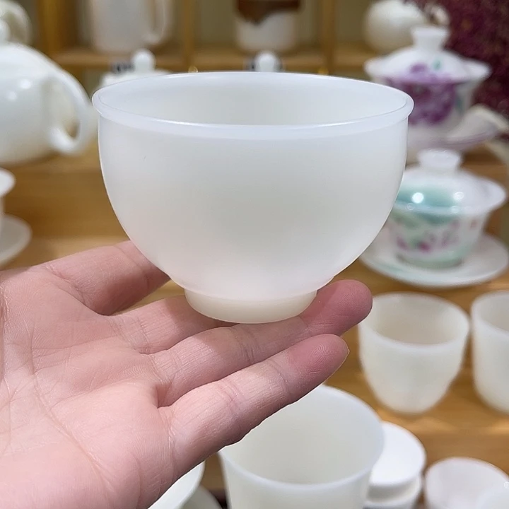 璞玉新材素烧主人杯120-111111