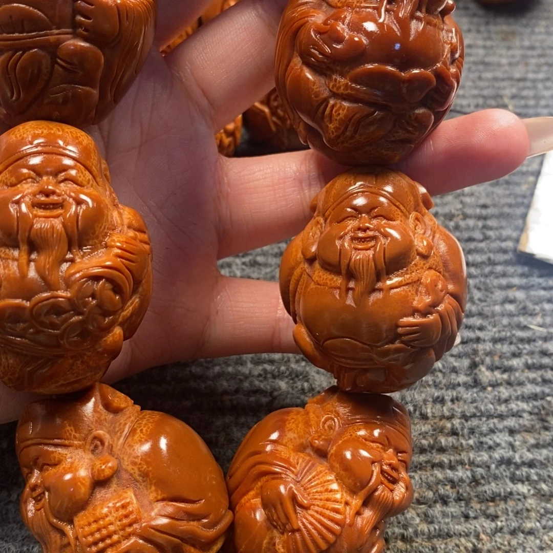 小***六橄榄核手串/手链财神