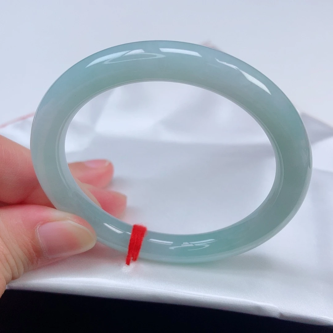 未镶嵌手镯翡翠52圆条