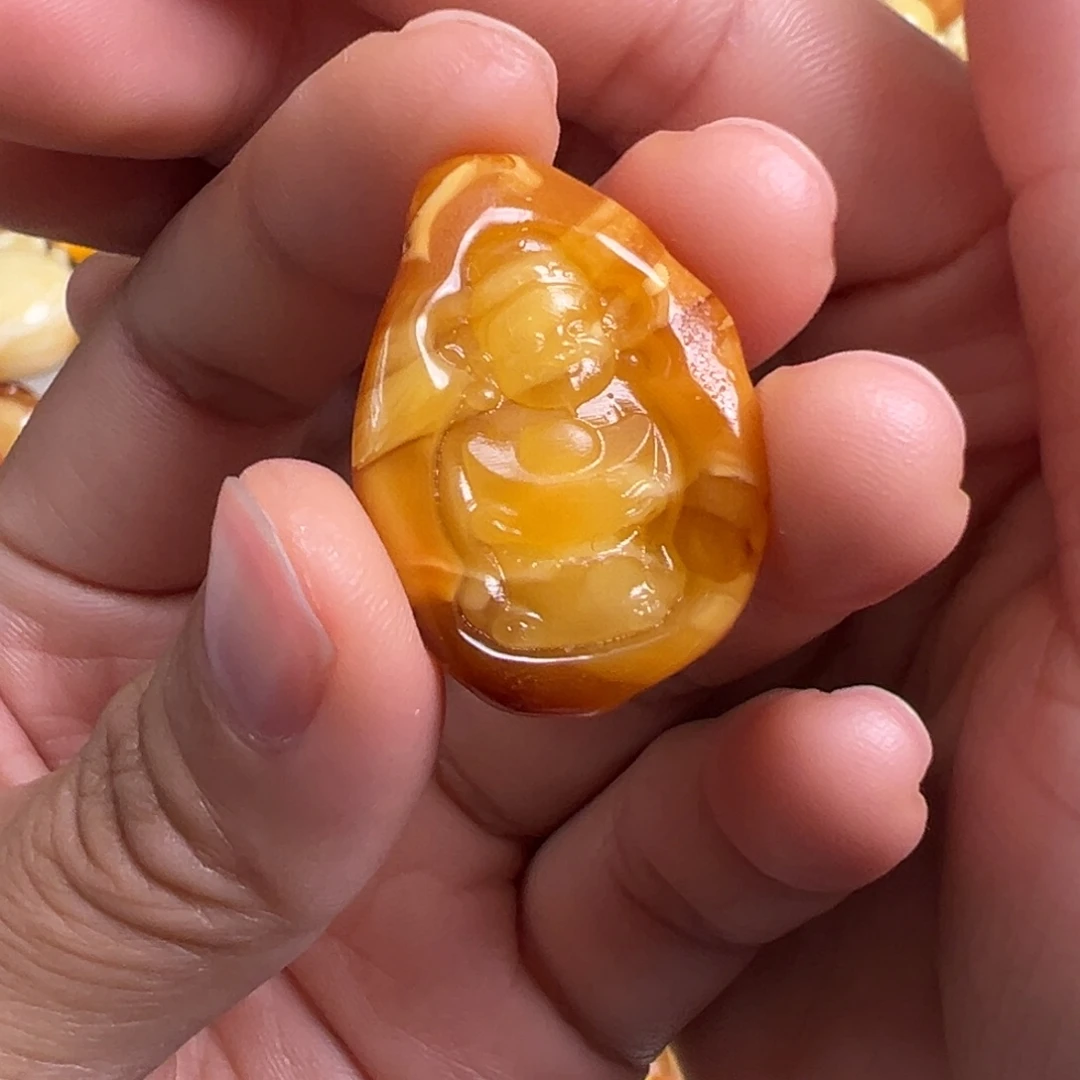 蜜蜡未镶嵌裸石蜜蜡