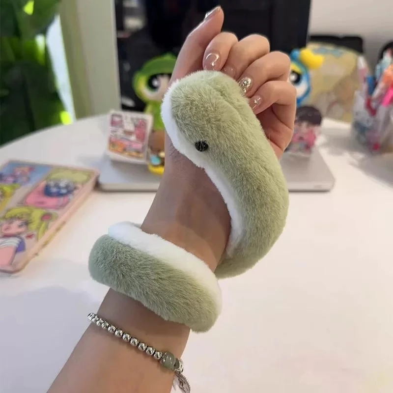 小蛇缠绕儿童女孩可爱毛绒玩具搞怪娃娃创意蛇年吉祥物公仔小玩偶