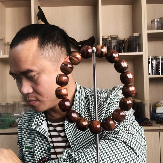 黄花梨/降香黄檀手串/手链1.2老型珠手串