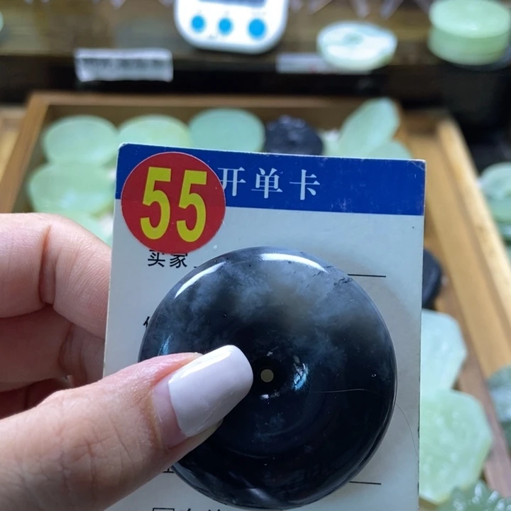 蛇纹石玉未镶嵌挂件w**g
