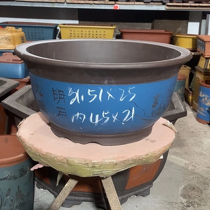 紫砂花盆花盆包邮