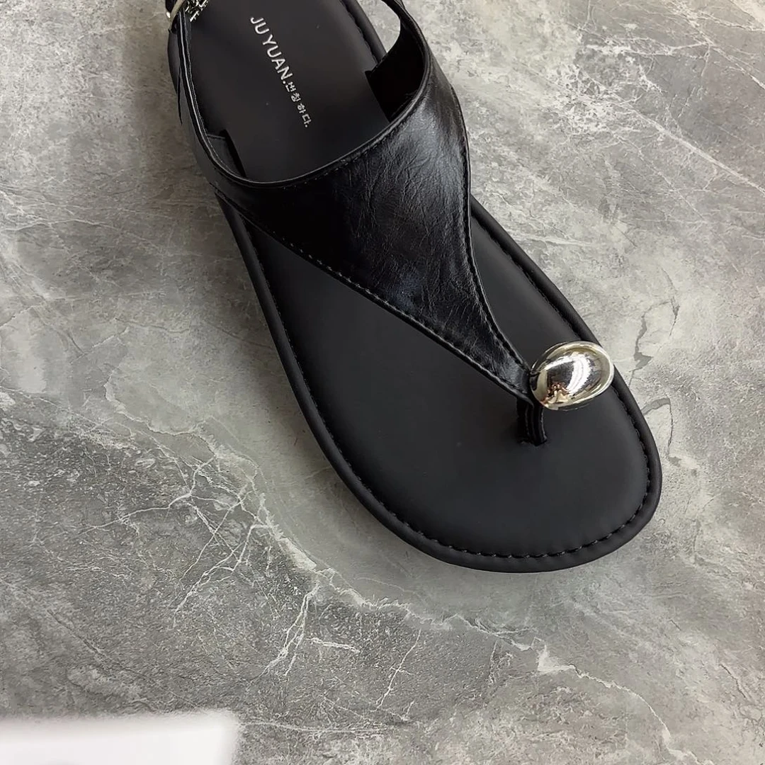 凉靴36黑色凉鞋111