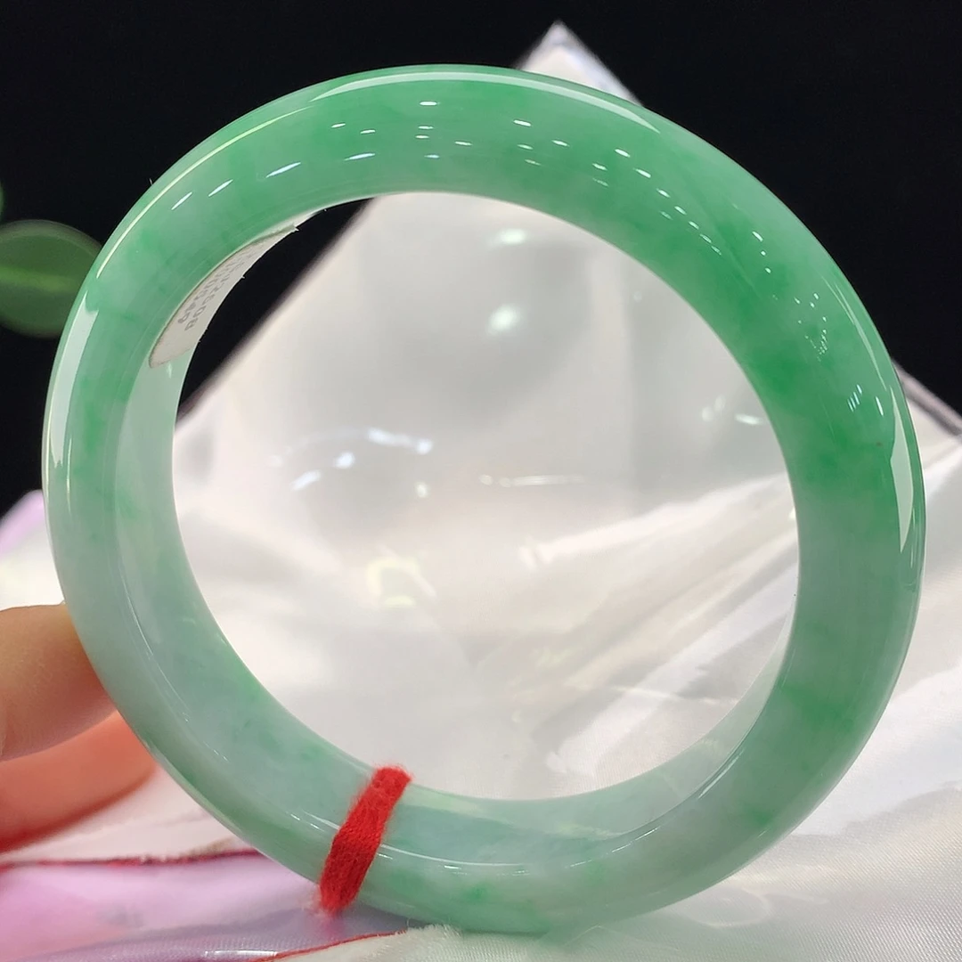 翡翠未镶嵌手镯0549