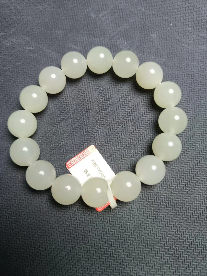 天然和田玉蜂蜜水手串