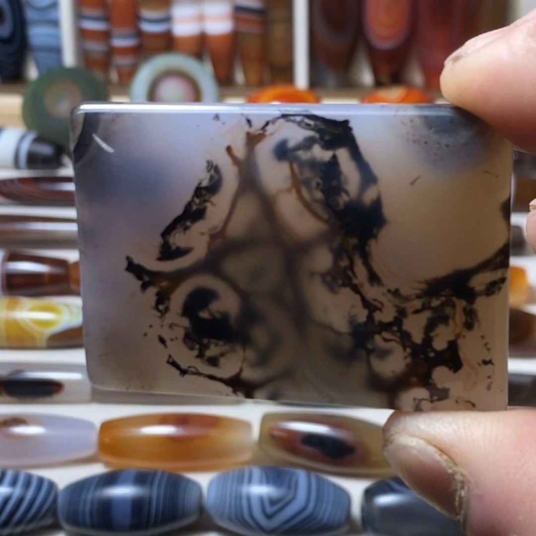 玛瑙/玉髓未镶嵌颈饰