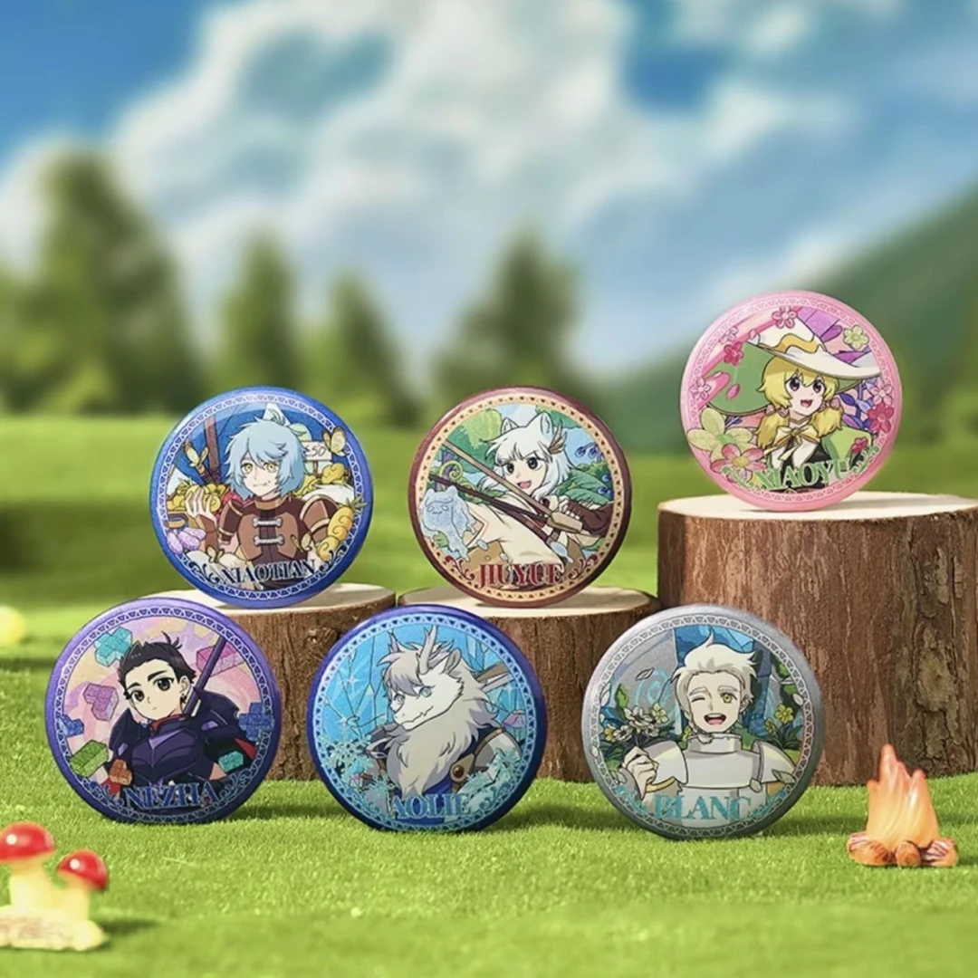 非人哉玩家系列徽章镭射票拍立得色纸冰箱