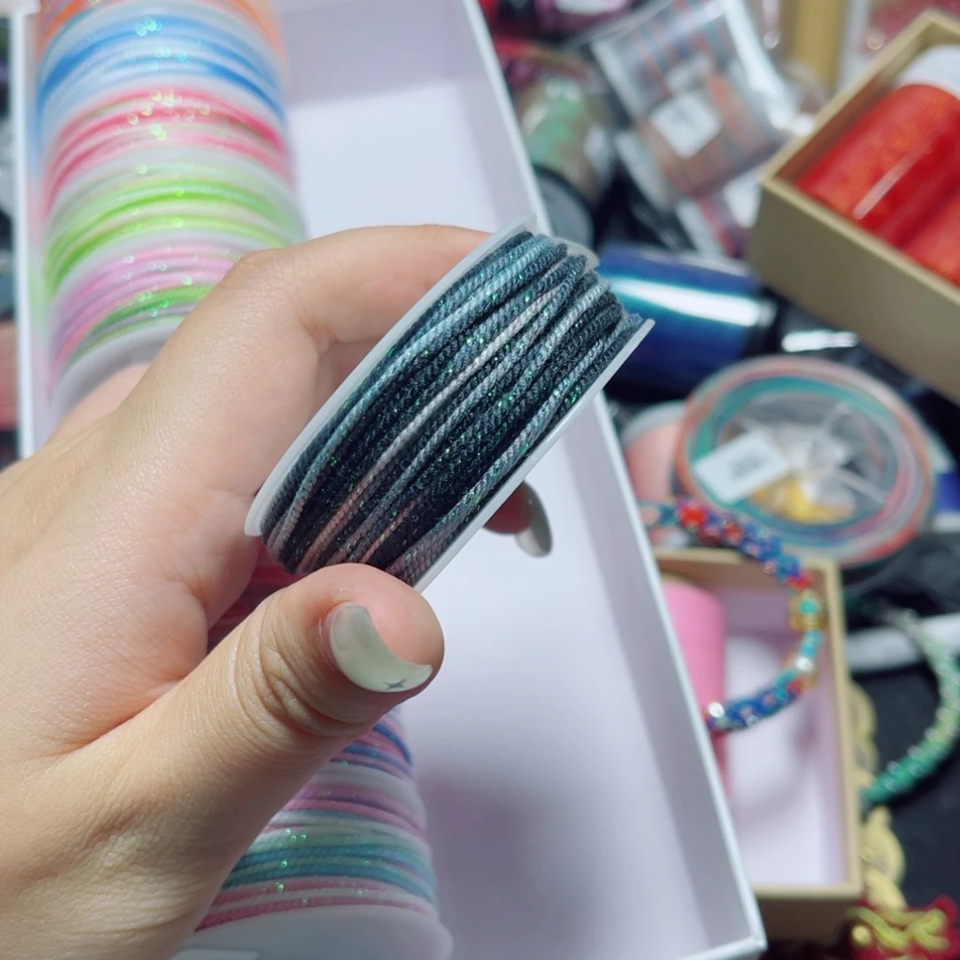 腈纶1.2星空手搓棉线烟雨江南