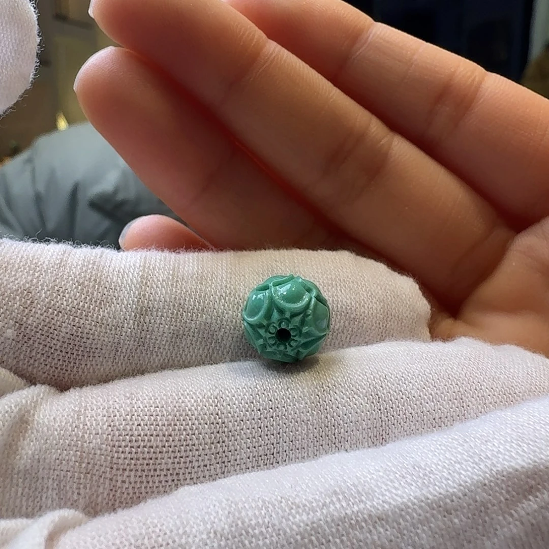 绿松石未镶嵌原矿绿松石配饰