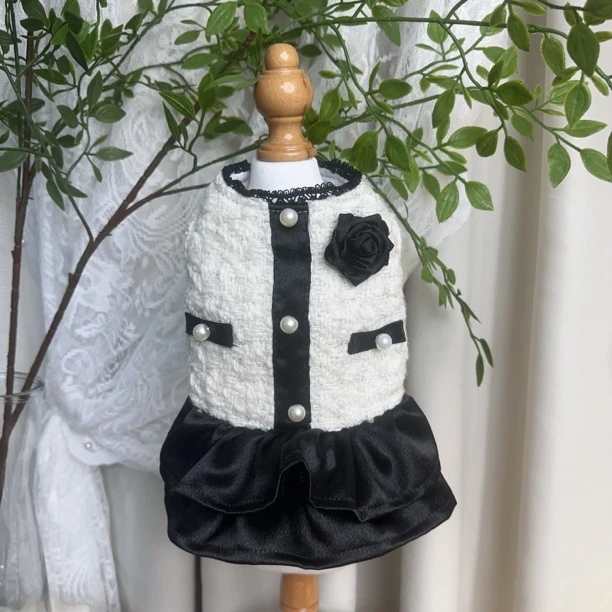 秋冬蝴蝶结袖适合泰迪比熊等猫狗穿的宠物衣服