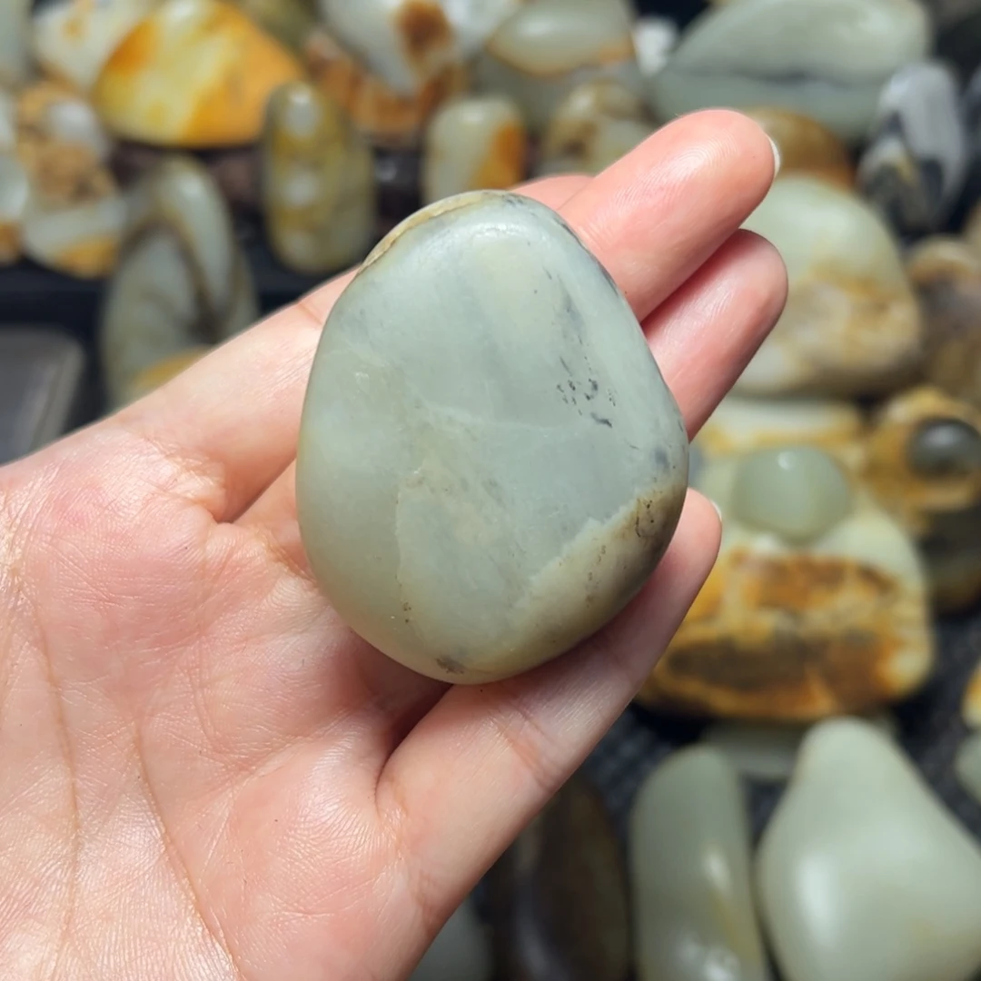 和田玉（青玉）B61未镶嵌