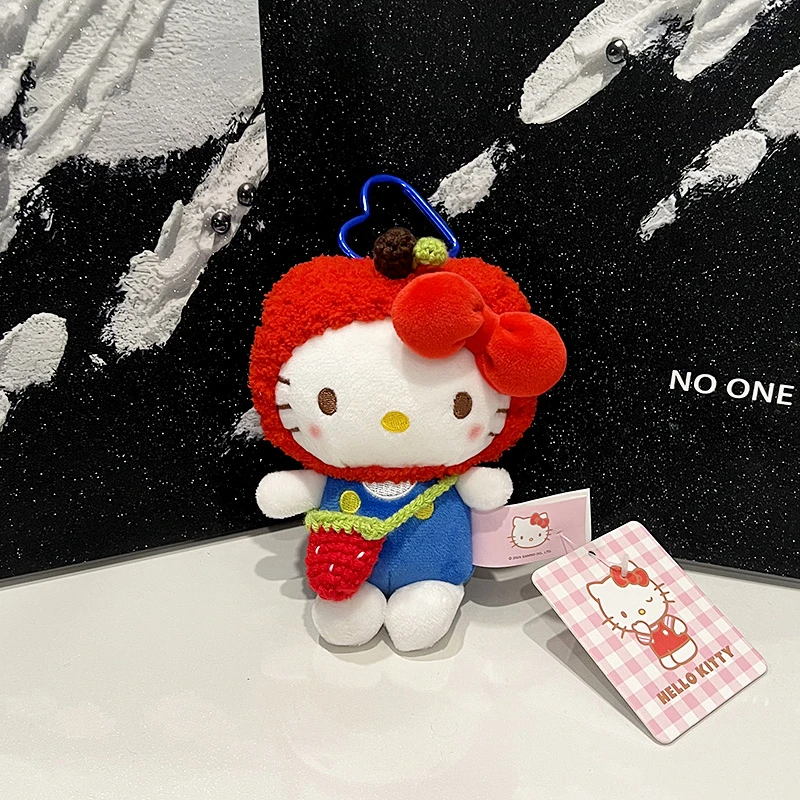 正版苹果头套Hello Kitty挂件 可爱时尚包包挂件玩偶