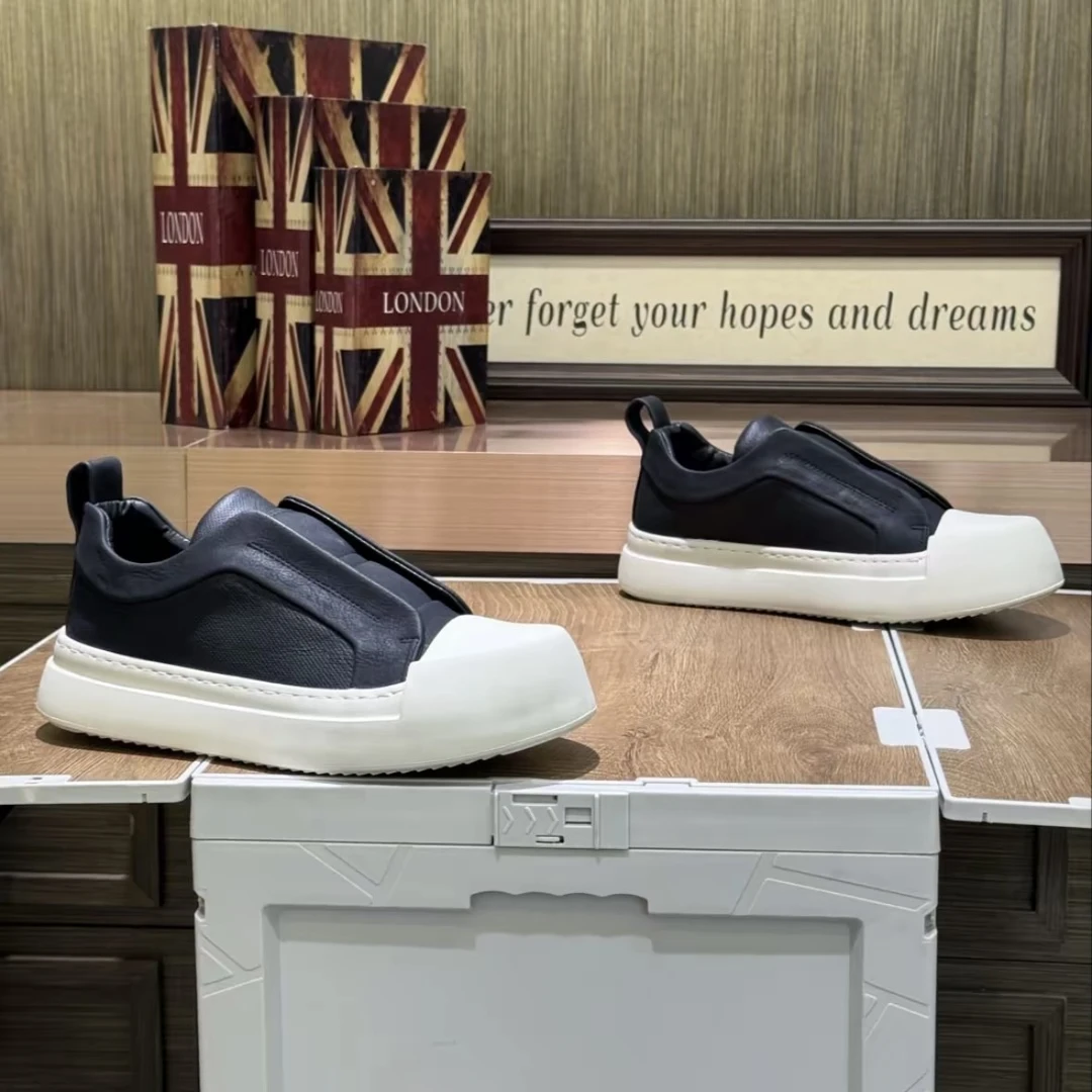 2025秋季爆款时尚百搭休闲板鞋潮流厚底增高轻便舒适软底运动鞋男