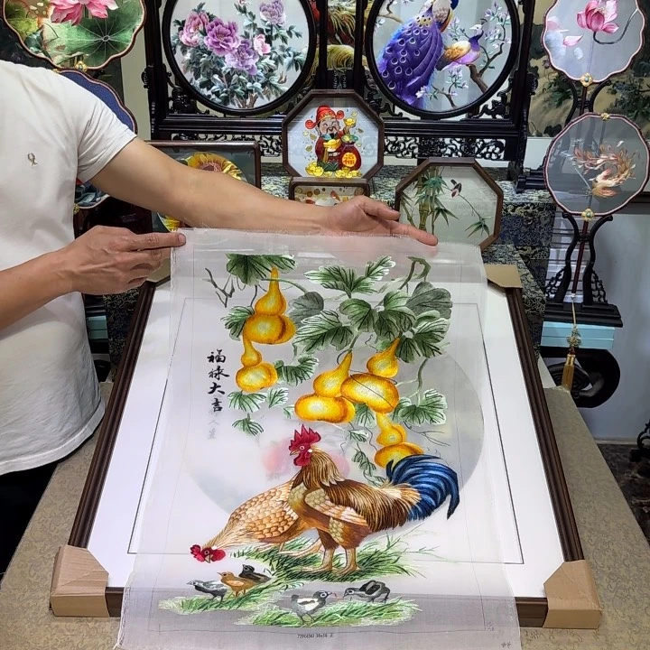 刺绣刺绣工艺精湛独特